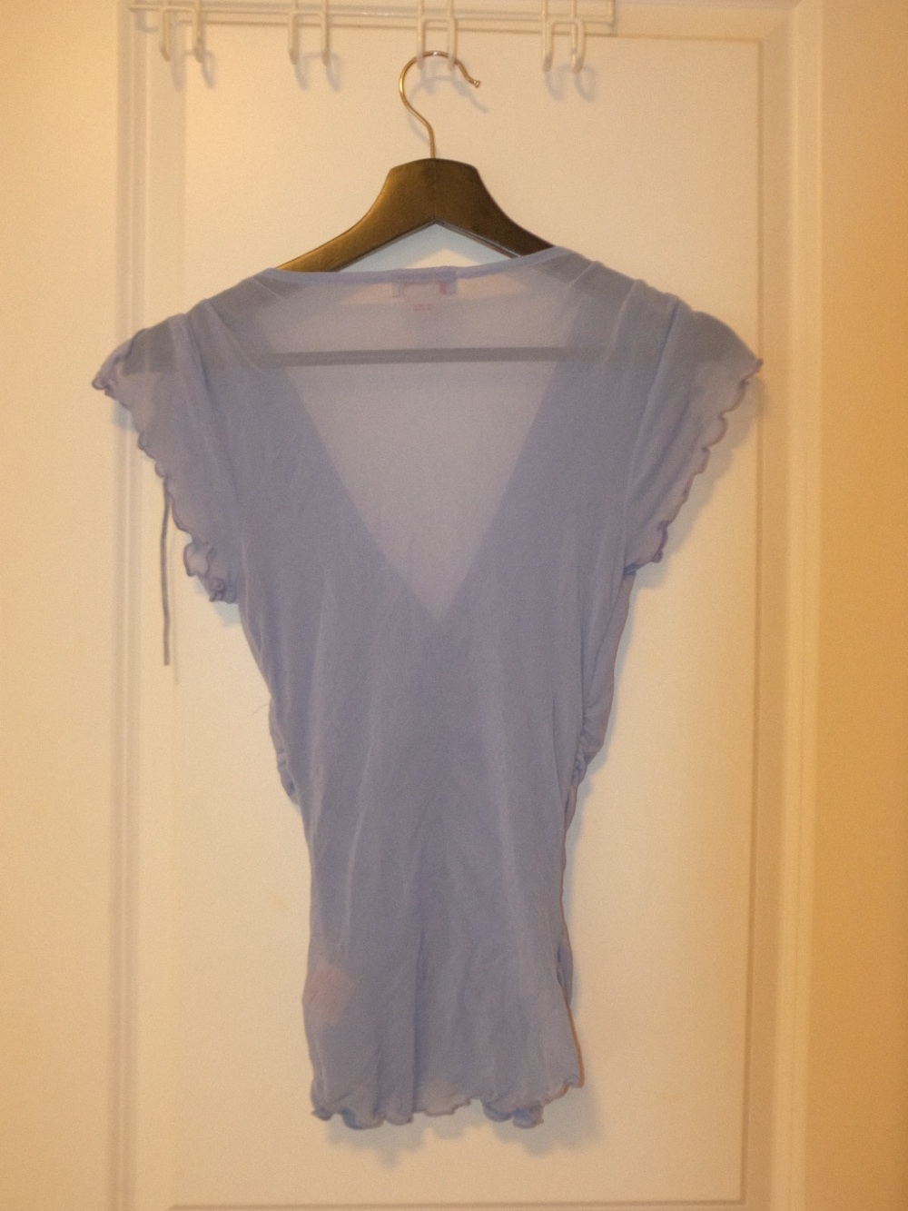 Guess Ruched V-Neck Top - Picture 3 of 5